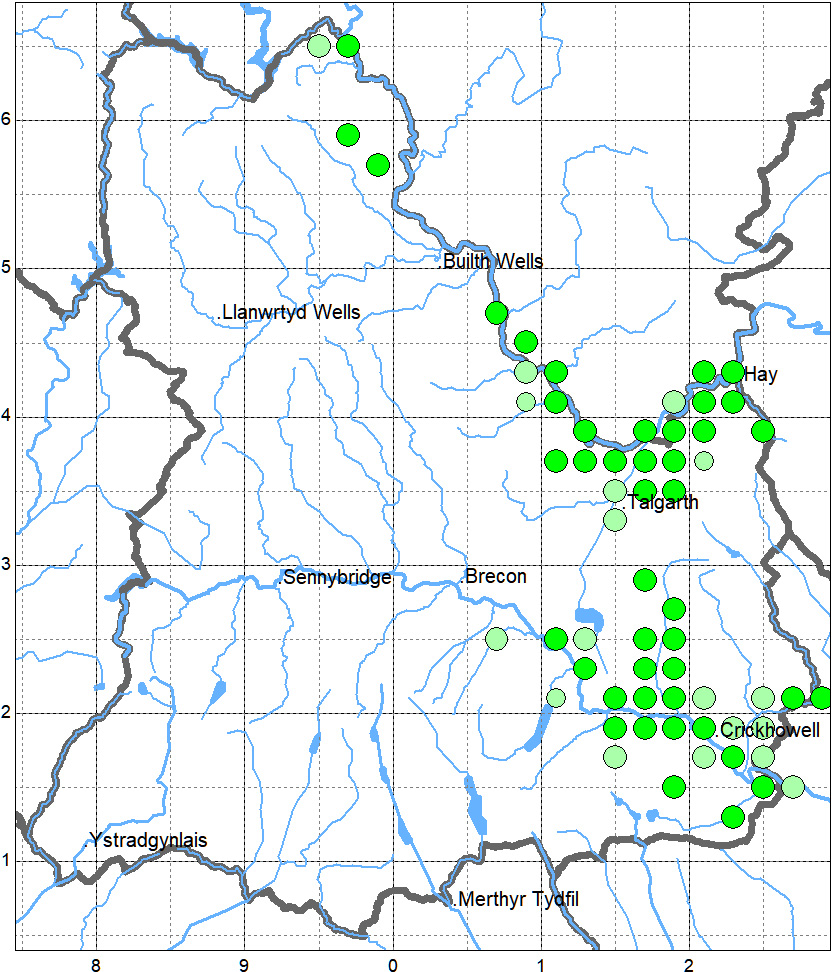 Mistletoe distribution